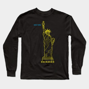 Hiker's Guide To New York Long Sleeve T-Shirt